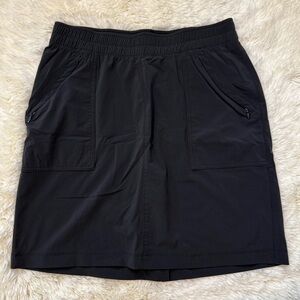 Duluth Trading Co. Black Utility/Cargo Skort